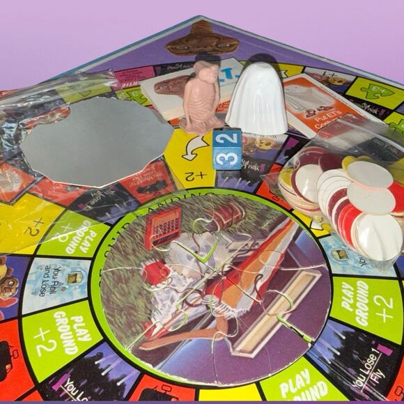 Vintage 1982 E.T. Extraterrestrial Parker Brothers Board Game No 157 Complete - Picture 5 of 11